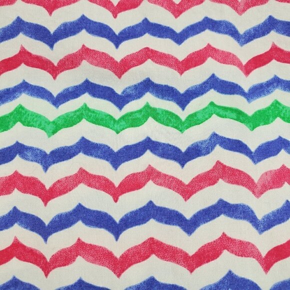 Talbots Chevron Striped Blouse - Picture 5 of 6